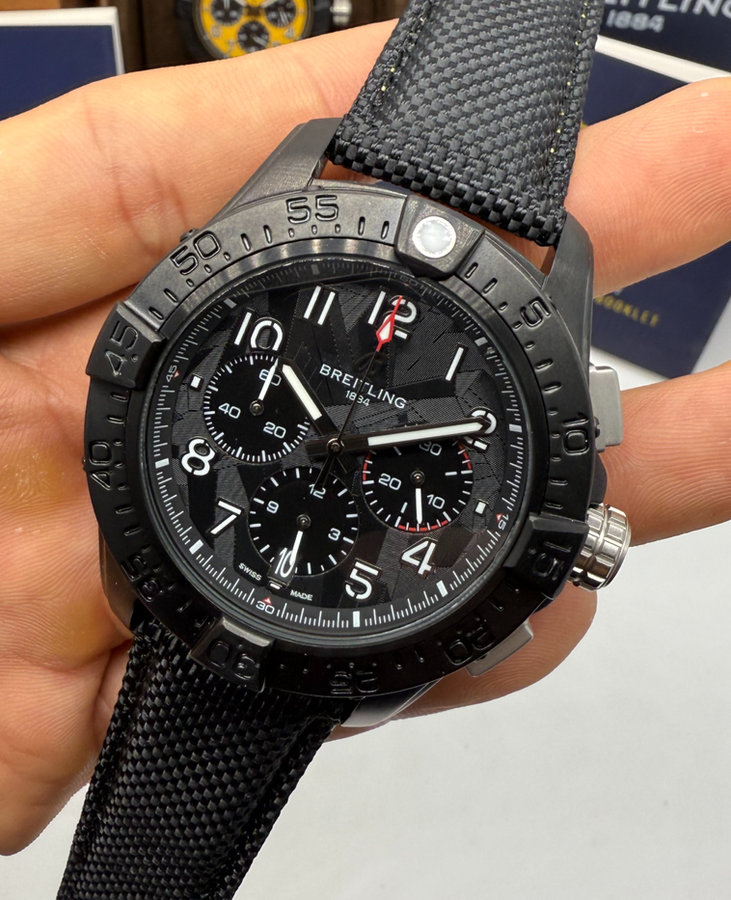 Breitling Avenger Aço/OxBlack