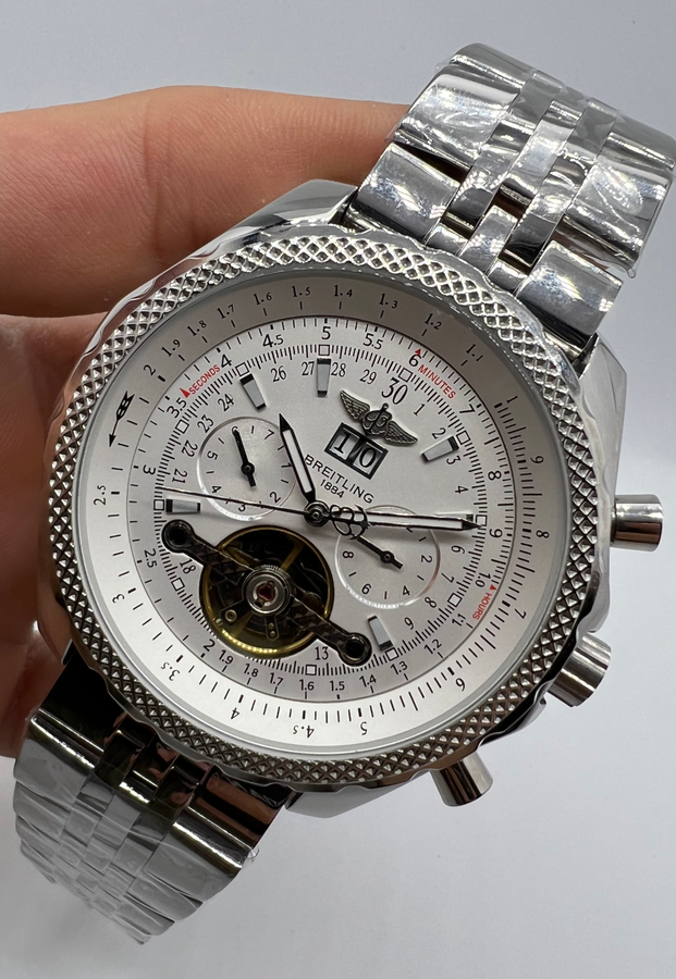 Breitling for Bentley Motors Turbilhão Aço