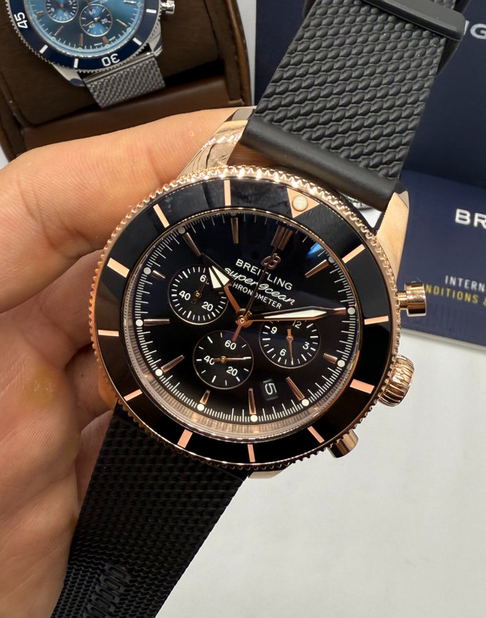Breitling Superocean Crono Aço