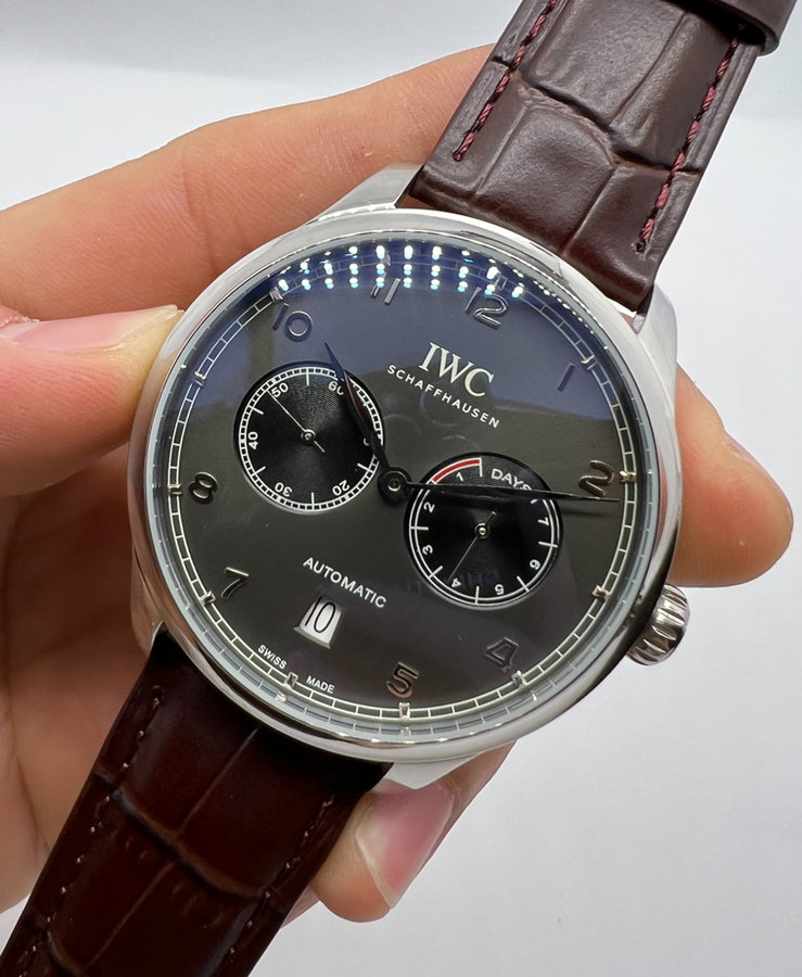 IWC Portugieser Automático Aço/Rose