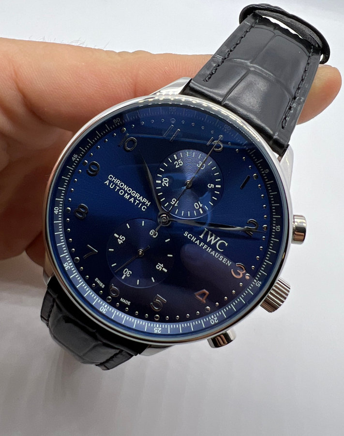IWC PORTUGIESER CRONÓGRAFO - Aço