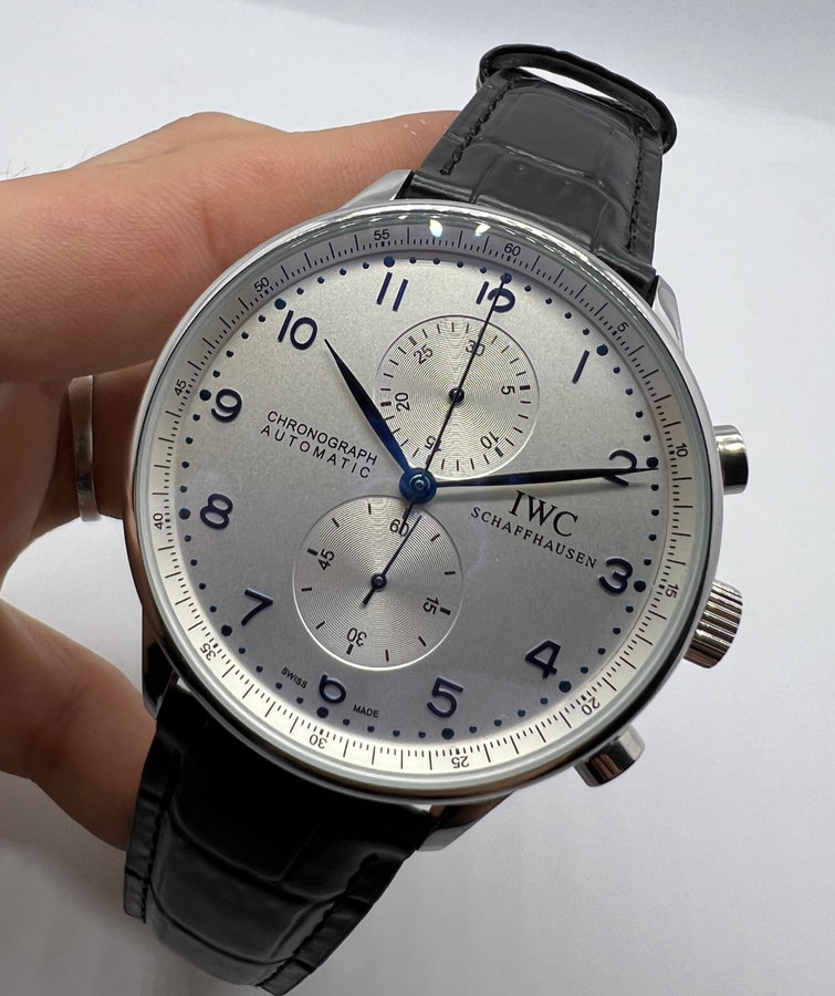 IWC PORTUGIESER CRONÓGRAFO - Aço
