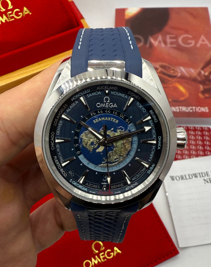 Omega Seamaster Aqua Terra Worldtimer