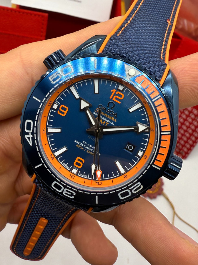 Omega Planet Ocean Co-Axial Master GMT 45,5