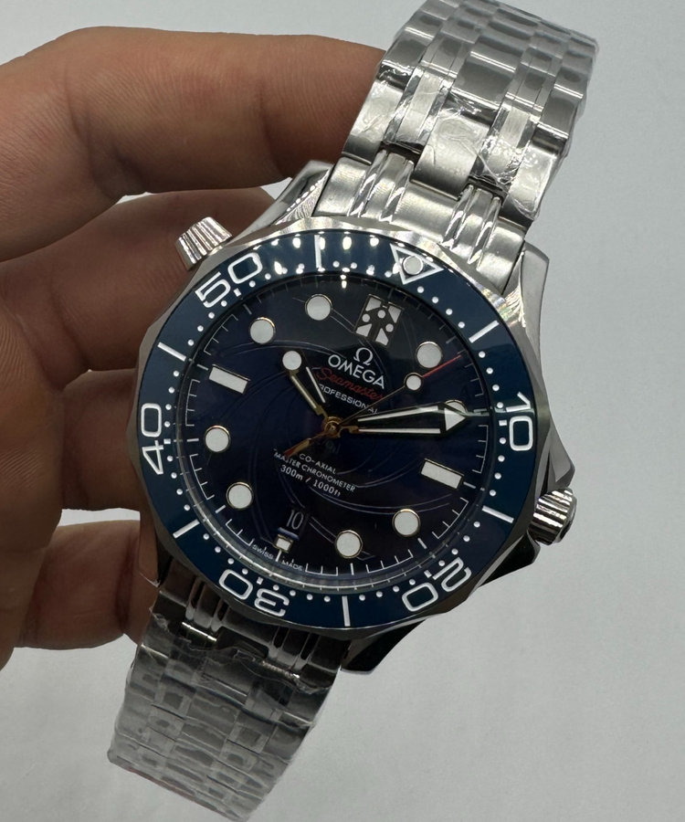 Omega Seamaster Co-Axial Aço 007