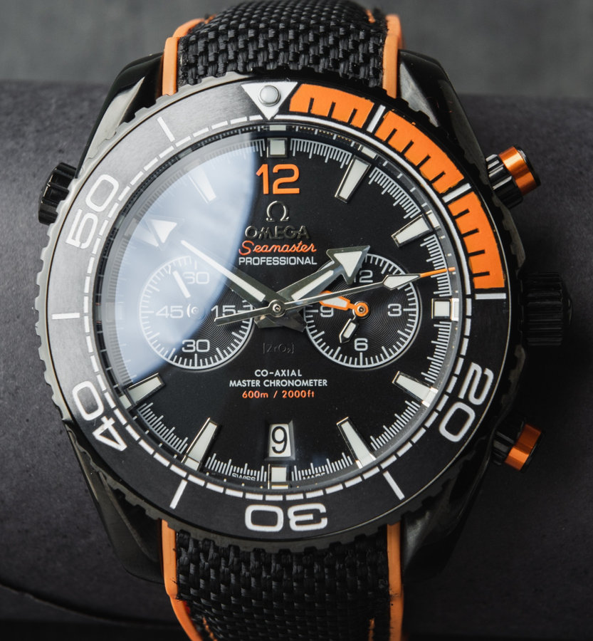 Omega Sea-Master Planet Ocean Deep Black 45,5