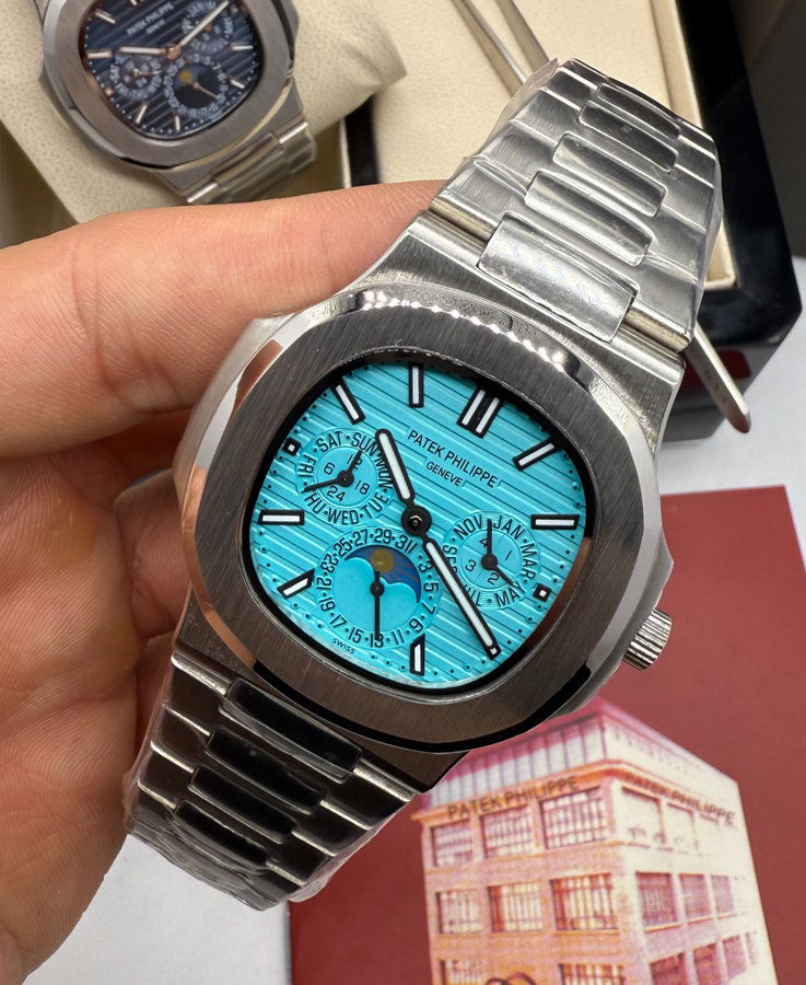 Patek Philippe Nautilus Fases da Lua