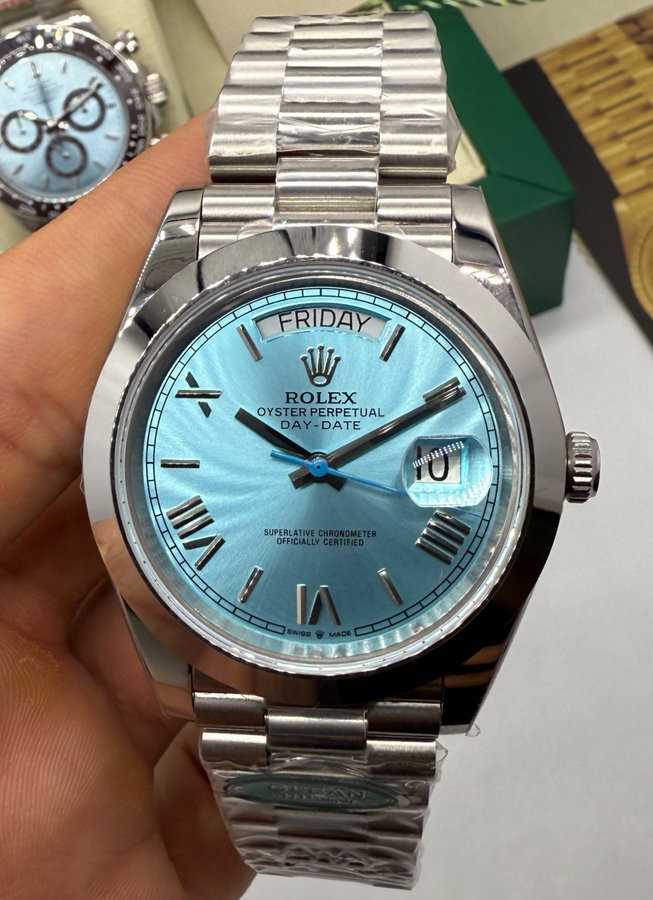 Rolex Day-Date Presidente Aço 904L -
