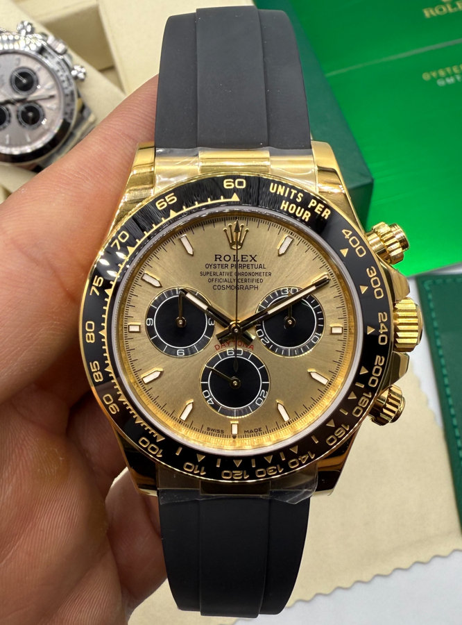 Rolex Daytona Black/Gold