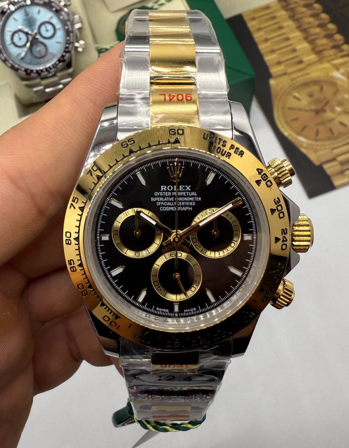 Rolex Daytona Oyster Aço/Ouro*
