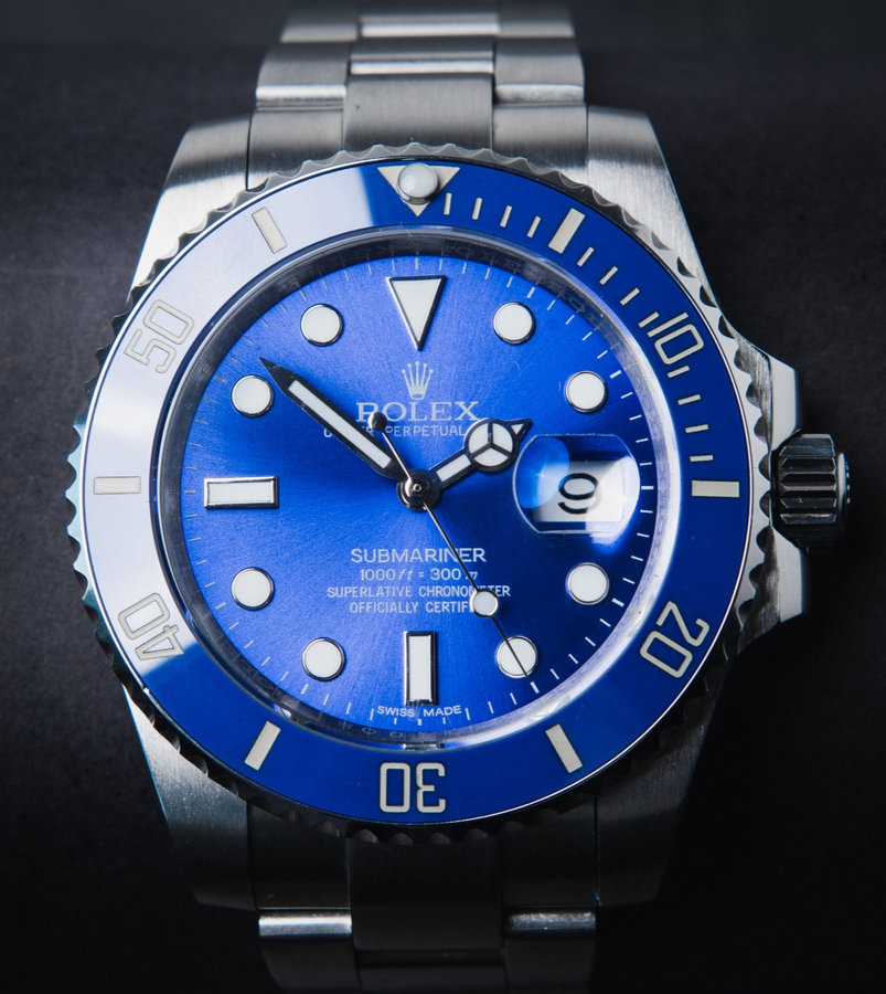 Rolex Submariner Date Smurf