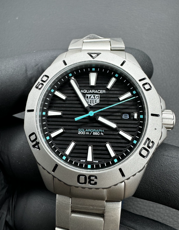 TAG Heuer Aquarecer 300 Solargraph Aço -