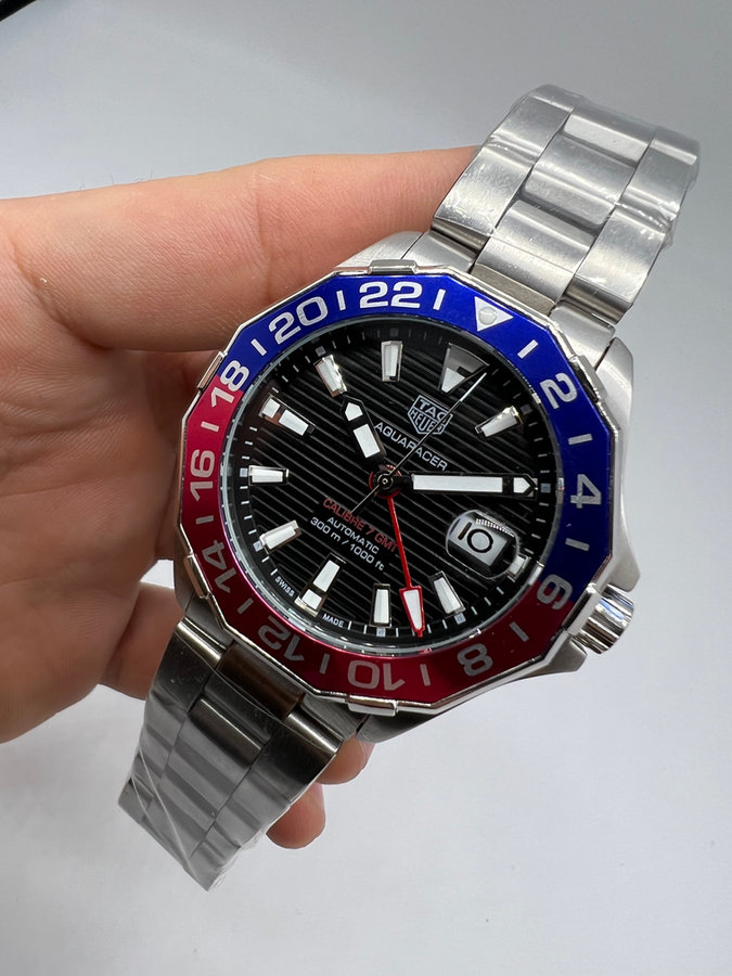 TAG Heuer Aquarecer Cal. 7 GMT Pepsi