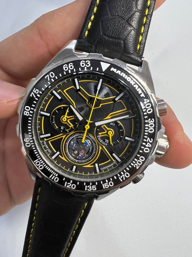 TAG Heuer Calibre 16 - F1 - Mario Kart - Lançamento -