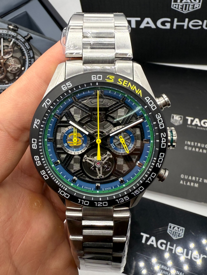 TAG Heuer Carrera Chronograph Tourbillon Extreme Sport x Senna -