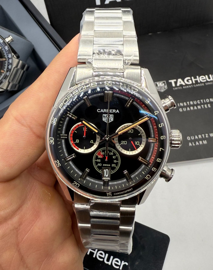 TAG Heuer Carrera Chronosprint x Porsche - Aço