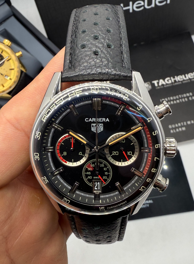 TAG Heuer Carrera Chronosprint x Porsche - Aço