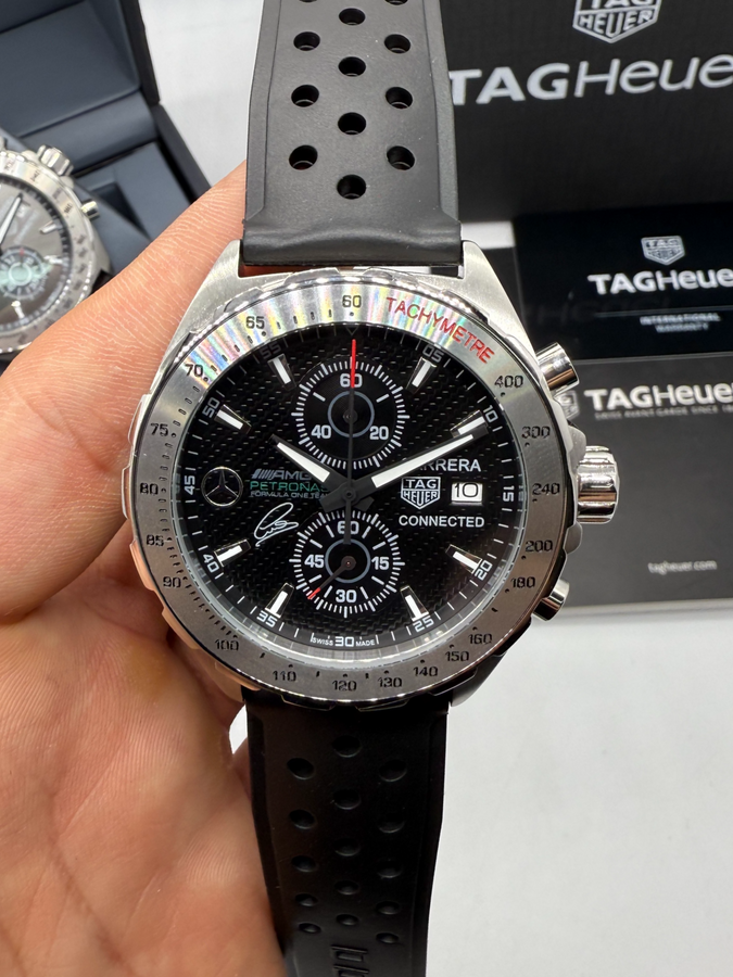 TAG Heuer Carrera F1 Mercedes AMG Petronas Aço