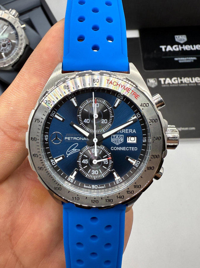 TAG Heuer Carrera F1 Mercedes AMG Petronas Aço