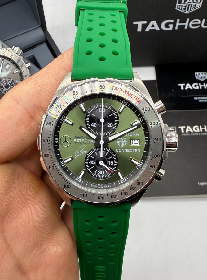 TAG Heuer Carrera F1 Mercedes AMG Petronas Aço