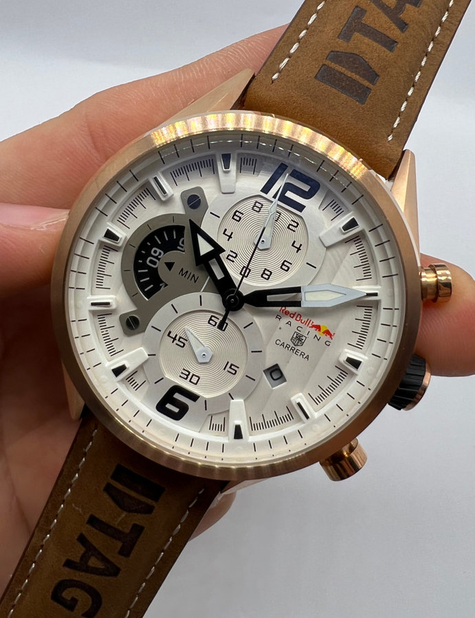 TAG Heuer Carrera RedBull Aço/Rose