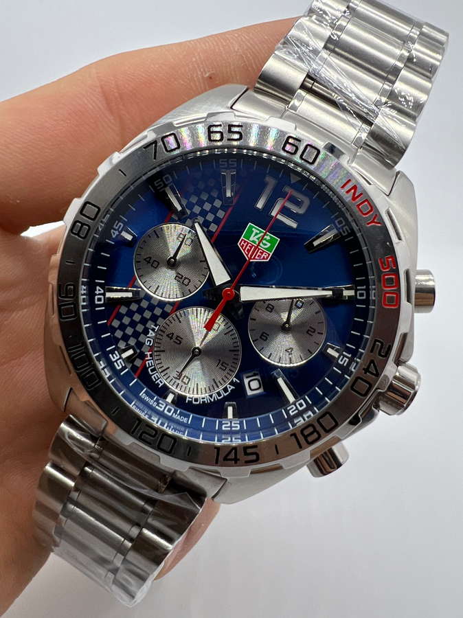 TAG Heuer Formula 1 Chronograph x Indy 500, Quartzo,