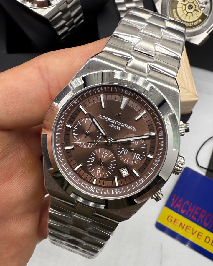 Vacheron Constantin Overseas Crono Aço