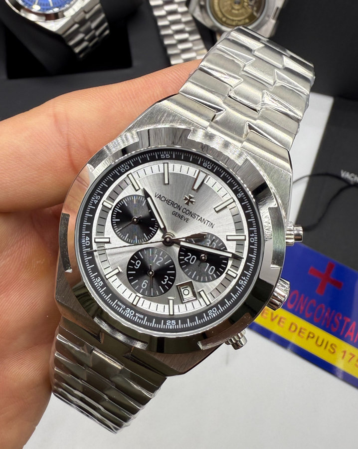 Vacheron Constantin Overseas Crono Aço