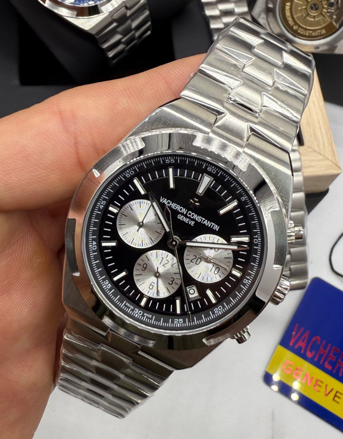 Vacheron Constantin Overseas Crono Aço