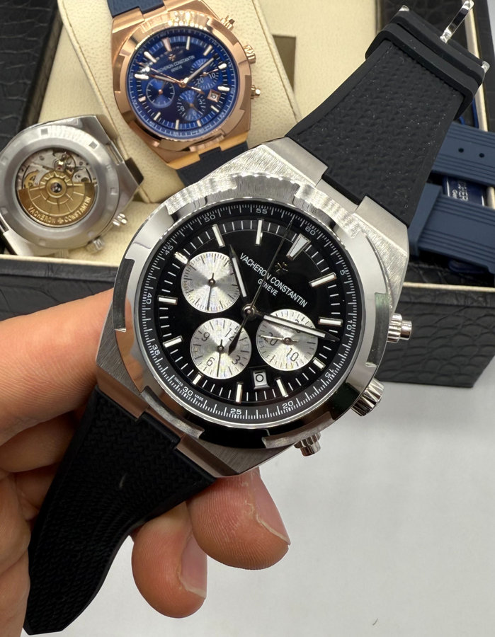 Vacheron Constantin Overseas Crono Aço