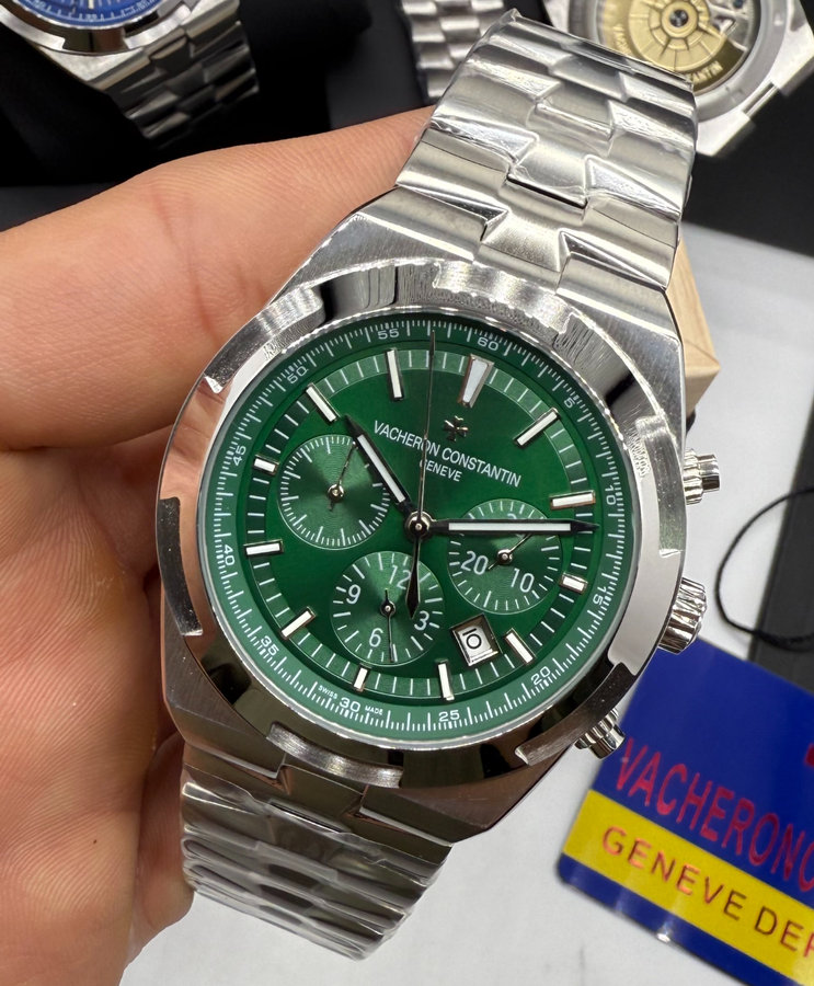 Vacheron Constantin Overseas Crono Aço