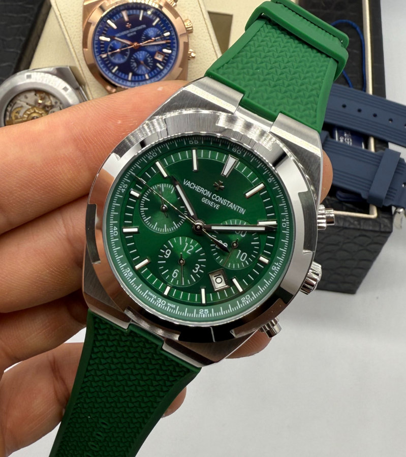 Vacheron Constantin Overseas Crono Aço