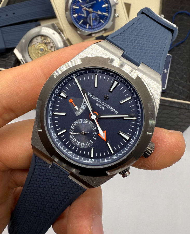 Vacheron Constantin Overseas Dual Time Aço